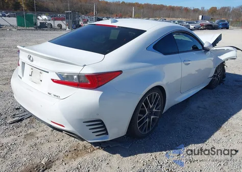 2016 Lexus Rc 350 z USA, uszkodzony, nr VIN JTHHE5BC4G5013516